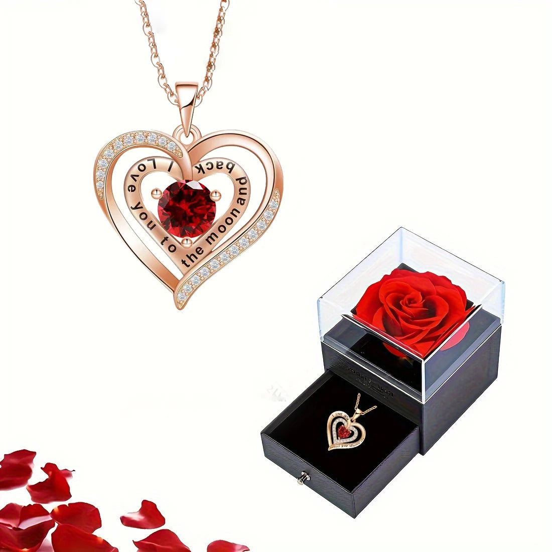 Charming Red Heart Pendant