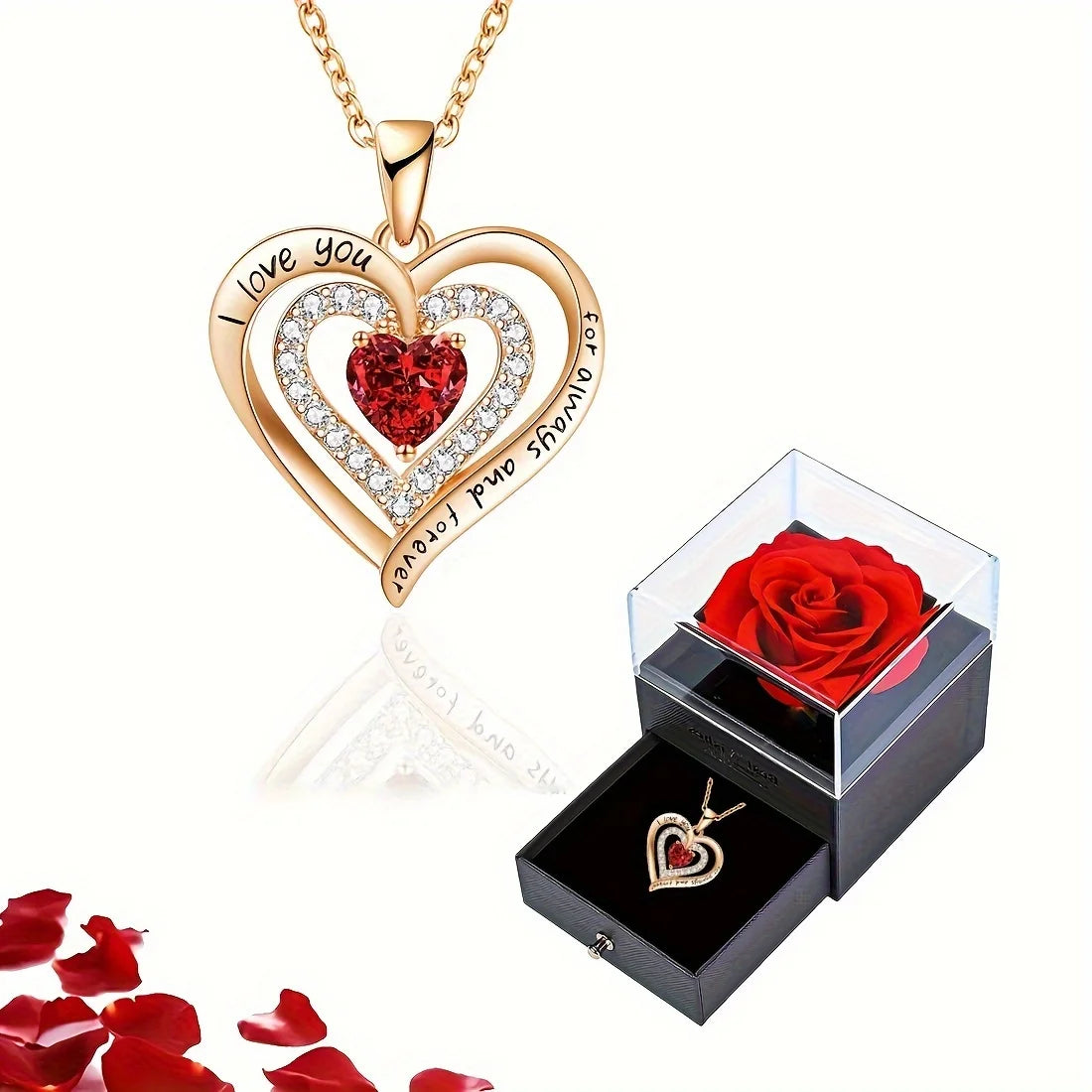 Charming Red Heart Pendant