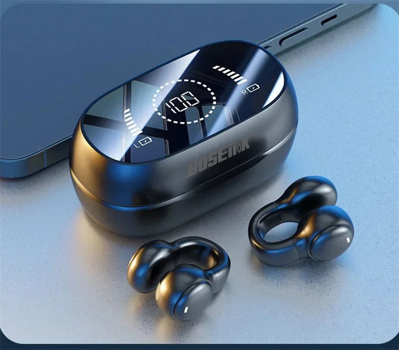 🔥🎧 M47 Bone Conduction 5.3 Bluetooth Headphones – Freedom, Comfort, and High-Quality Sound! 🎶🔥