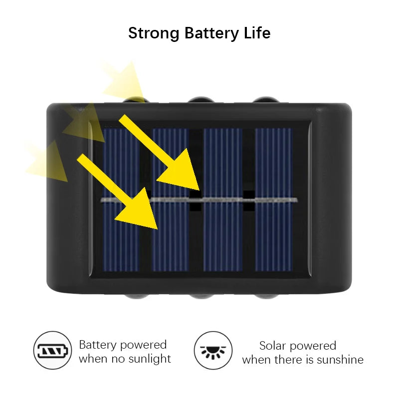 Solar LED Light with Solar Charging