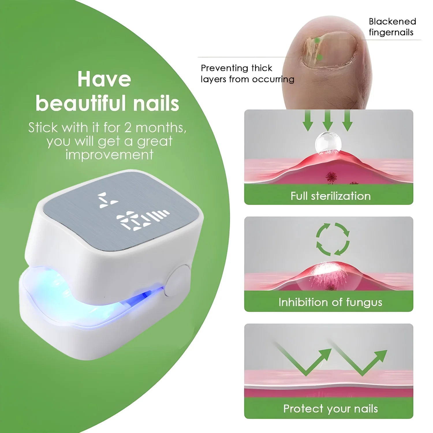 Laser Device for Nail Fungus | Effective and Painless Treatment at Home