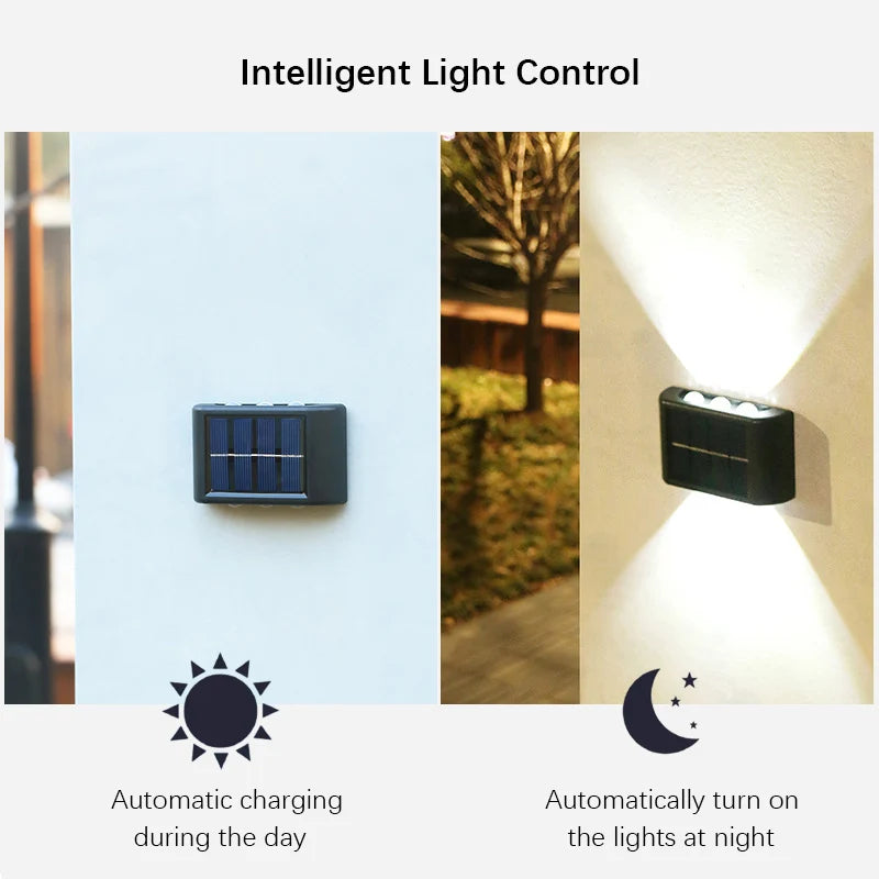 Solar LED Light with Solar Charging
