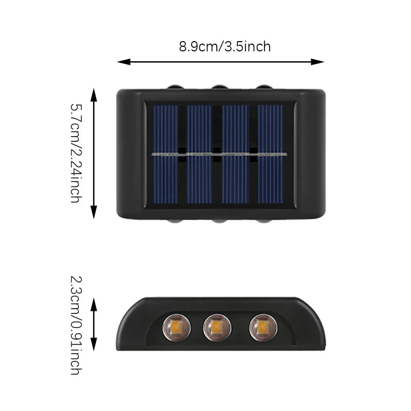 Solar LED Light with Solar Charging