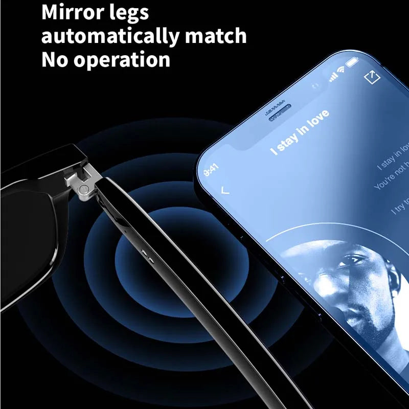 🔥🔊👓Smart Sunglasses: Glasses & Headphones in One! 🚀🔥