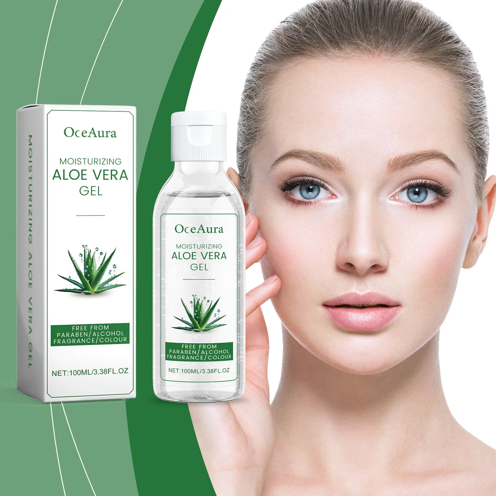 Moisturizing Aloe Vera Gel for Skin Repair