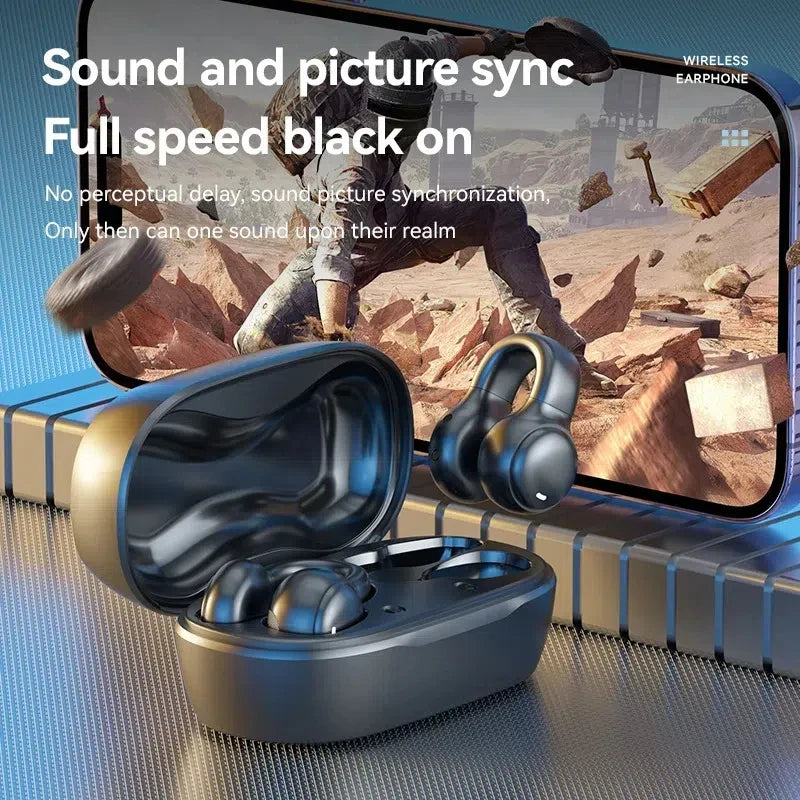 🔥🎧 M47 Bone Conduction 5.3 Bluetooth Headphones – Freedom, Comfort, and High-Quality Sound! 🎶🔥