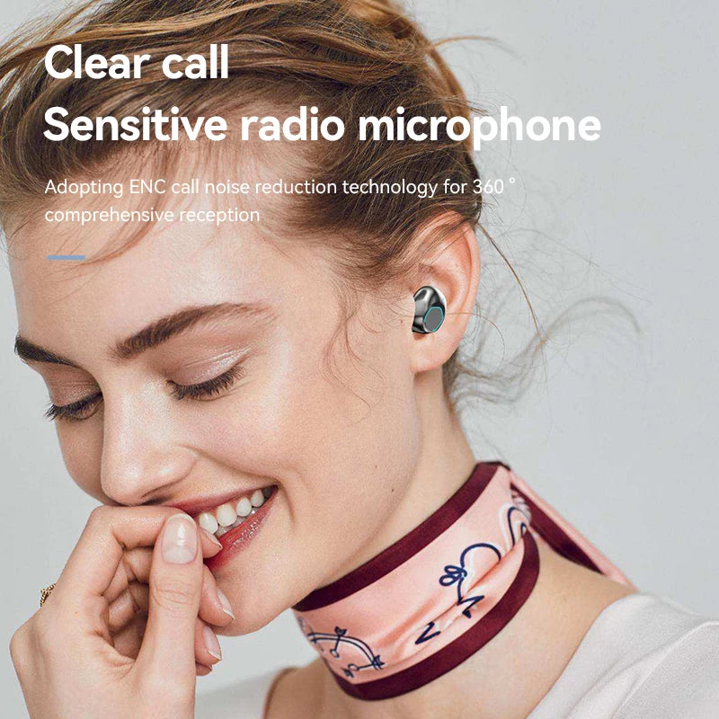 🔥M48 Wireless Bluetooth Headset: The Best Sound with Noise Cancelling and Modern LED🔥