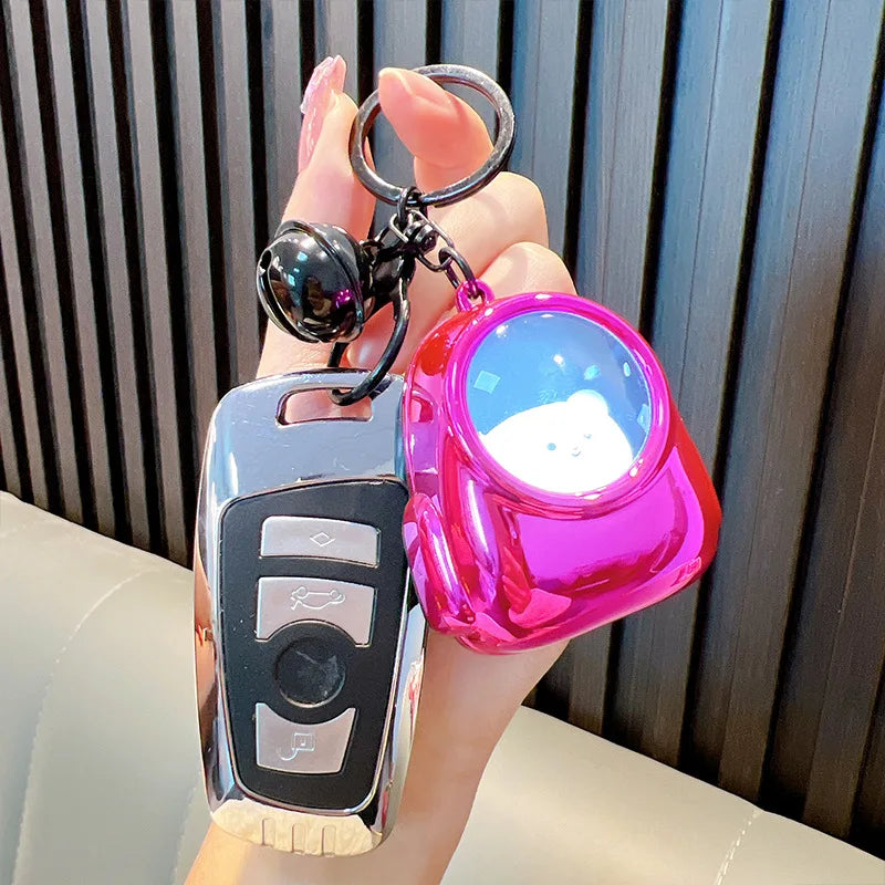 Adorable Bear Light Keychain