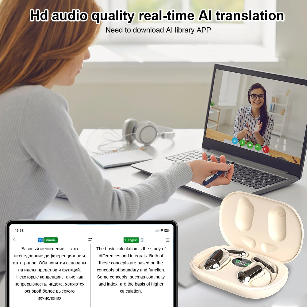 SmartTalk Translator Earbuds