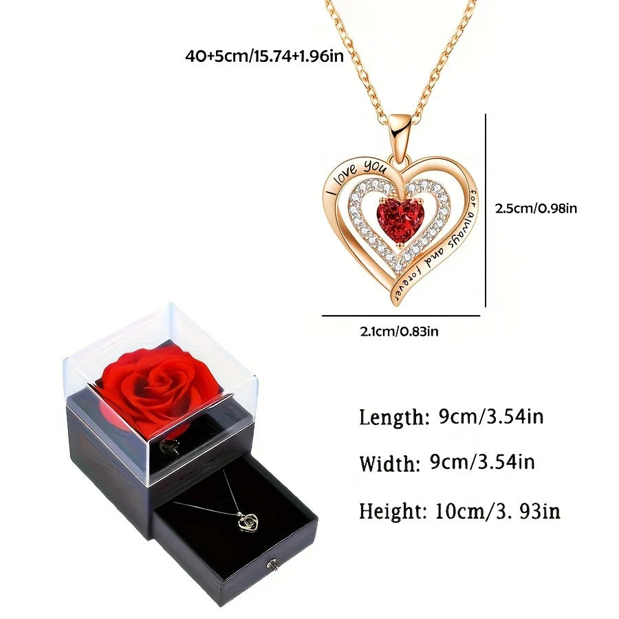 Charming Red Heart Pendant