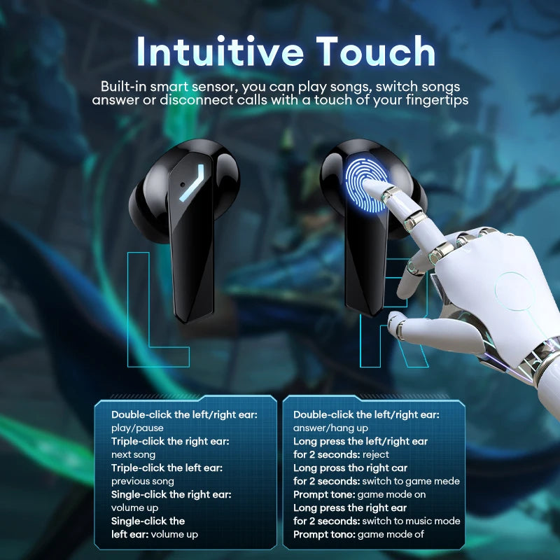 🔥Immerse Yourself with Game-Pro Earbuds